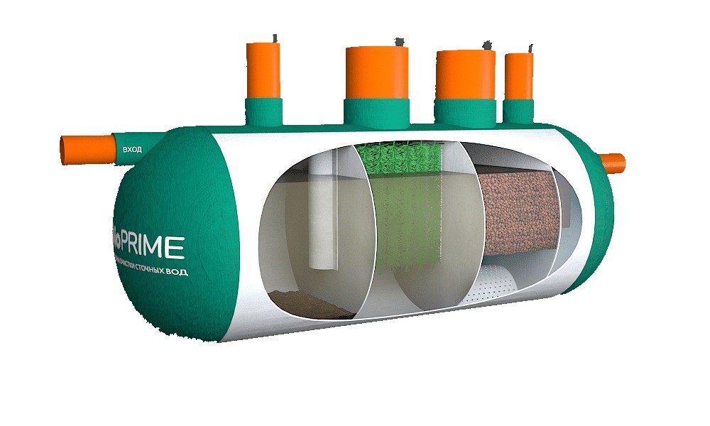 Септик BioPrime Biofilter БИОСТ-6,0